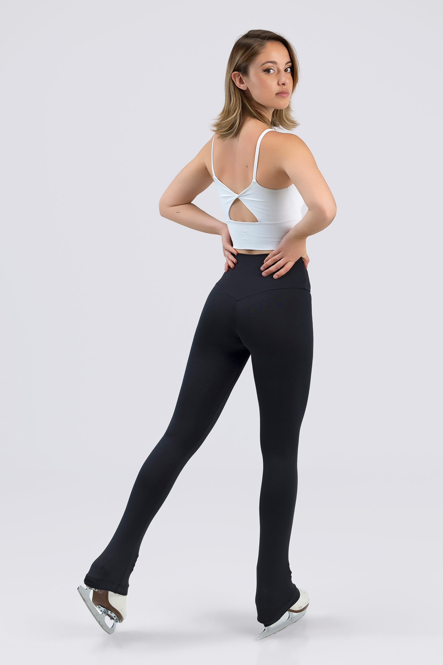 Mikrofiberbyxor som kan dras över skridskon  - 4