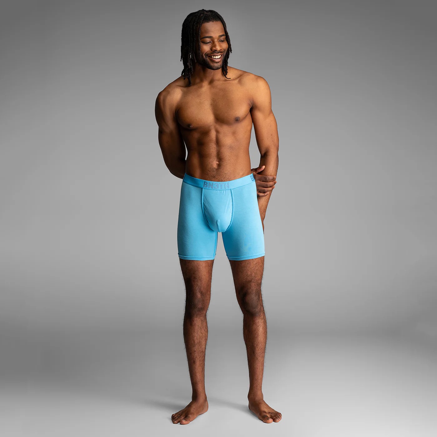 CLASSIC ICON BOXER BRIEF SOLID - ETHEREAL BLUE - 3