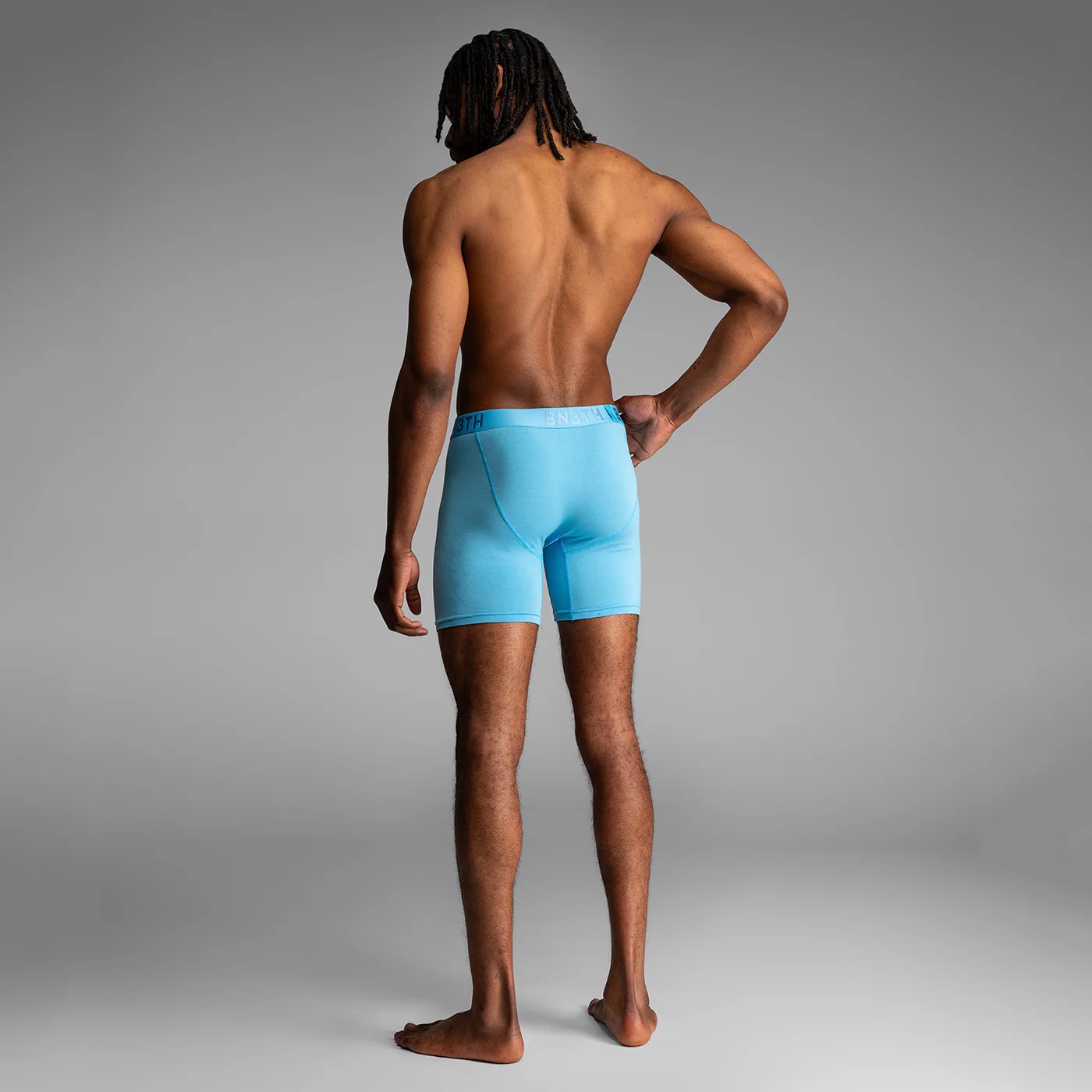 CLASSIC ICON BOXER BRIEF SOLID - ETHEREAL BLUE - 5
