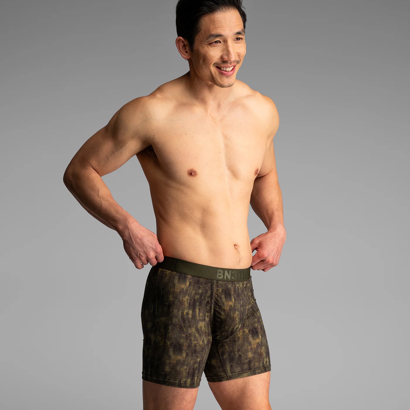 CLASSIC ICON BOXER BRIEF PRINT -  FOREST CAMO-BRONZE - 3