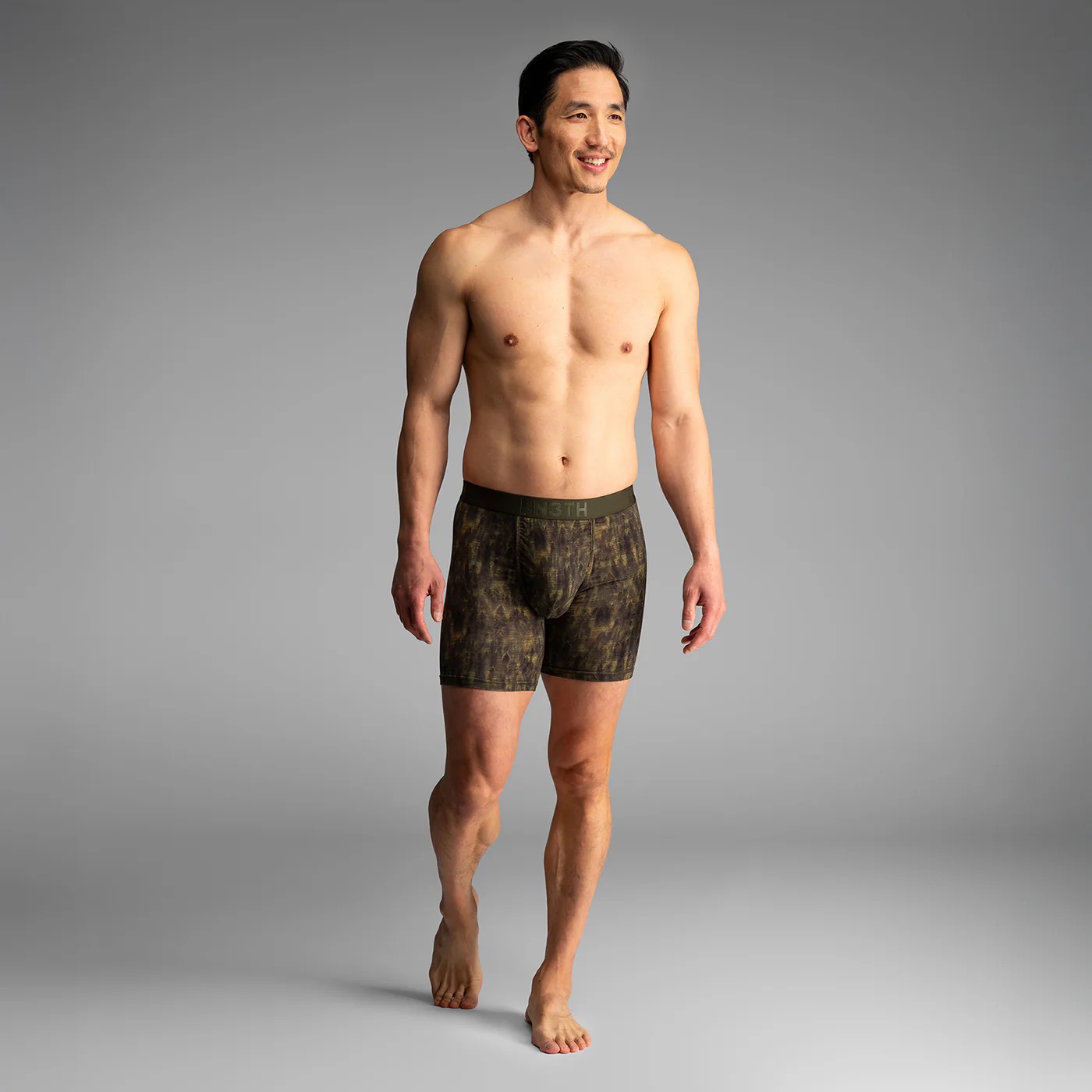 CLASSIC ICON BOXER BRIEF PRINT -  FOREST CAMO-BRONZE - 4