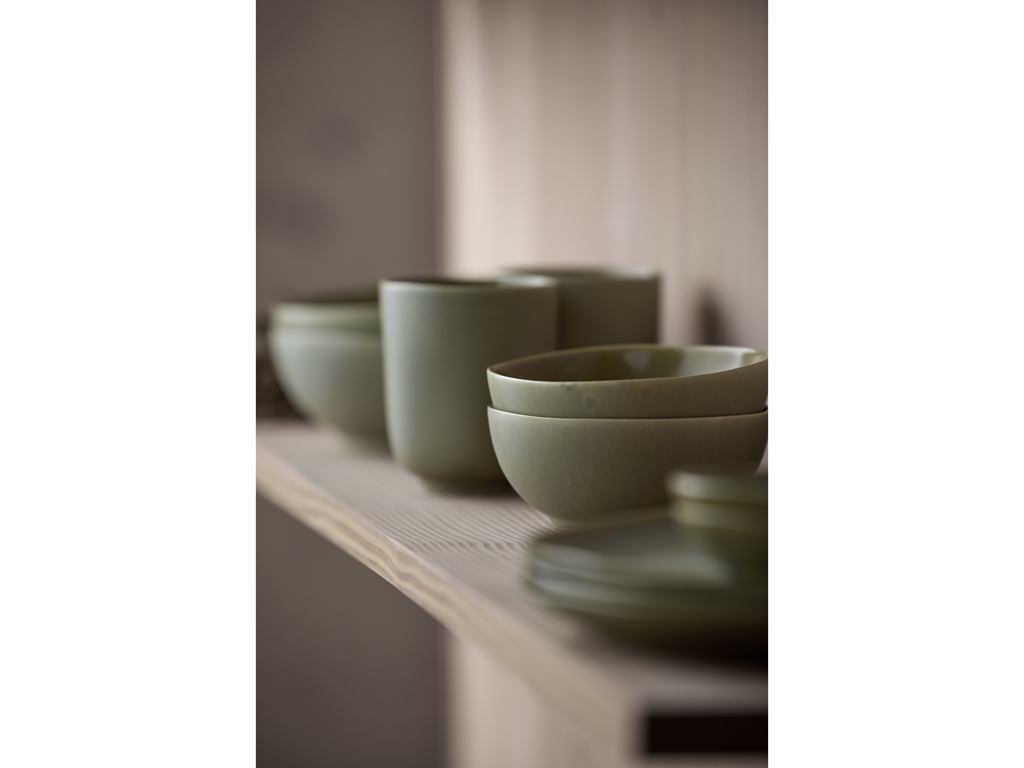 Villa Collection Shoku Sojaskål Diameter 9  cm Pure Green - 3
