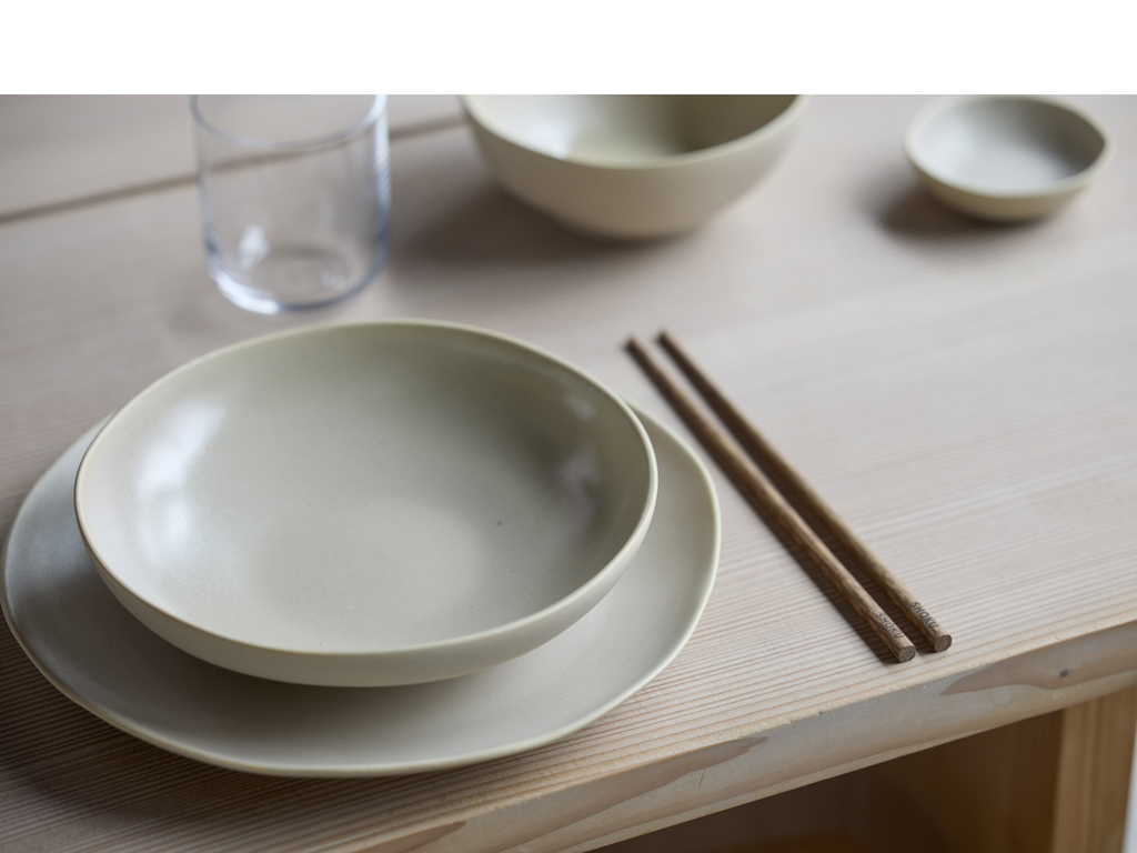 Villa Collection Shoku Sojaskål Diameter 9  cm Soft Beige - 5
