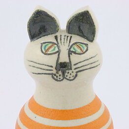 Lisa Larson (Tripp Trapp Trull 1968) Cat Trapp with Orange Stripes 17 cm (5)