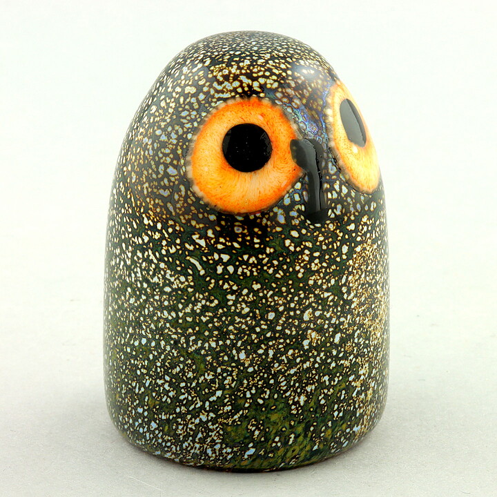 Oiva Toikka (2006) Lovely Little Barn Owl (Riihipöllön Poikanen) Glass Bird (50)