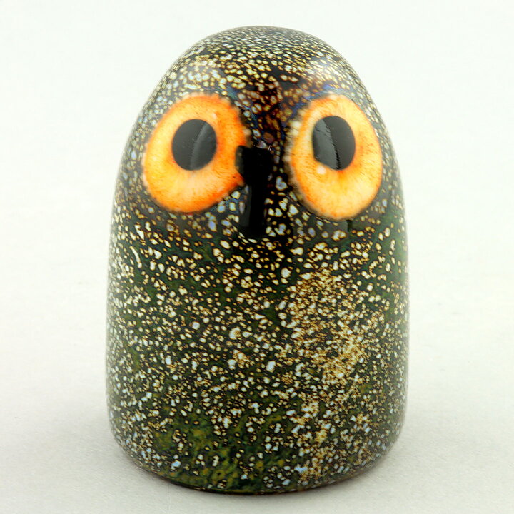 Oiva Toikka (2006) Lovely Little Barn Owl (Riihipöllön Poikanen) Glass Bird (50)