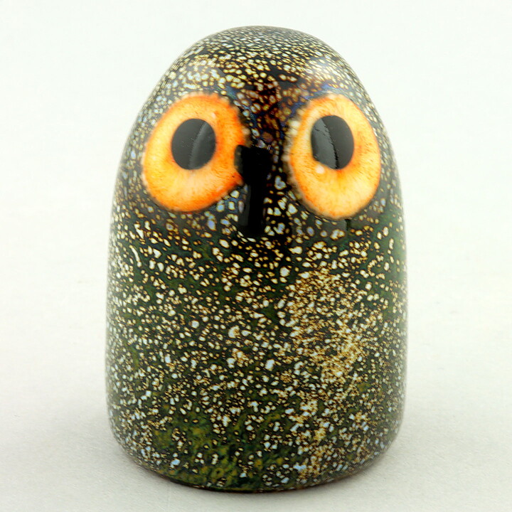 Oiva Toikka (2006) Lovely Little Barn Owl (Riihipöllön Poikanen) Glass Bird (50)