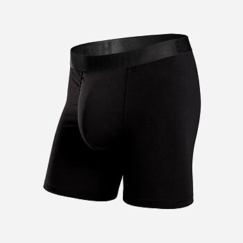 CLASSIC ESSENTIALS BOXER BRIEF SOLID - BLACK