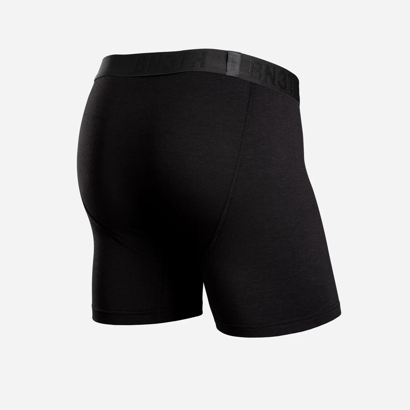CLASSIC ESSENTIALS BOXER BRIEF SOLID - BLACK - 2