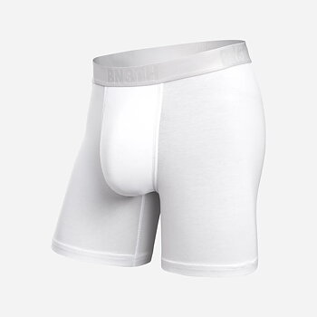 CLASSIC ESSENTIALS BOXER BRIEF SOLID - WHITE