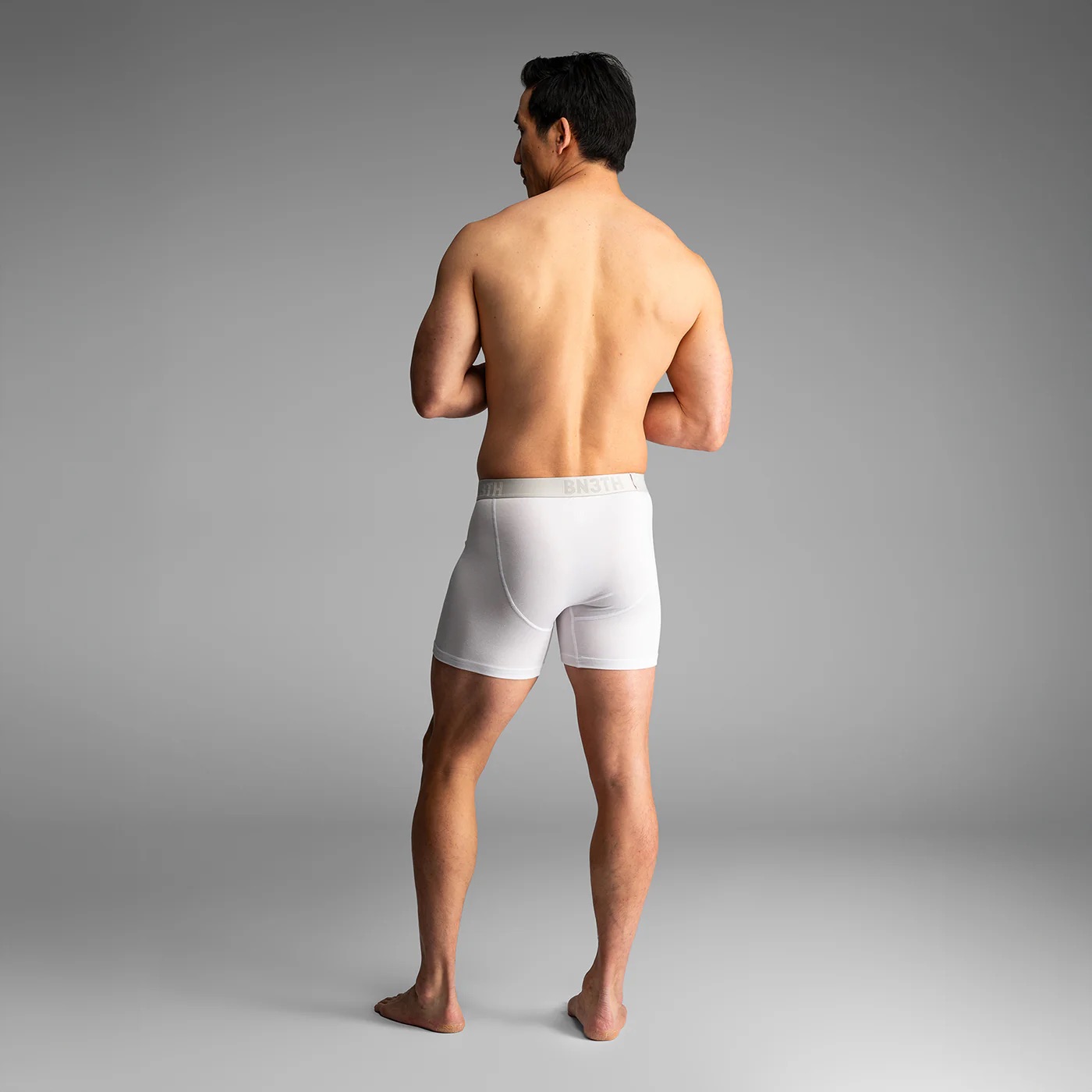 CLASSIC ESSENTIALS BOXER BRIEF SOLID - WHITE - 5
