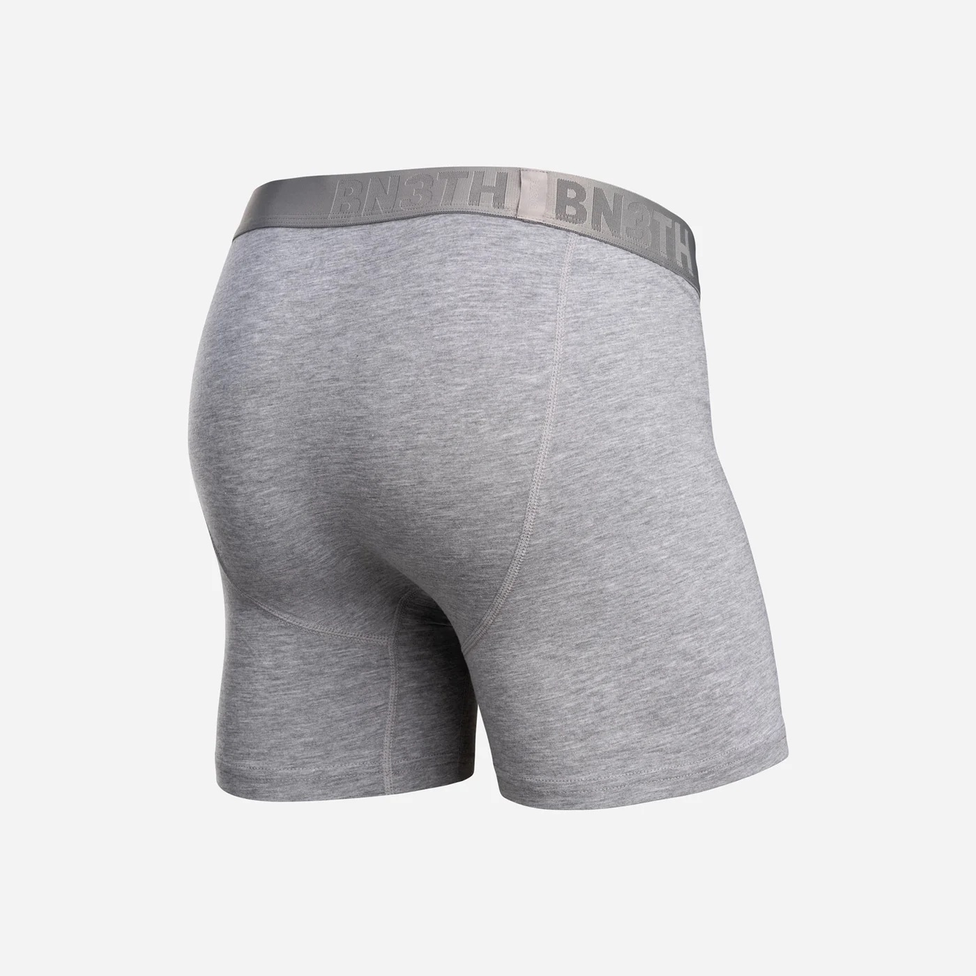 CLASSIC ESSENTIALS BOXER BRIEF SOLID - HEATHER GREY - 2