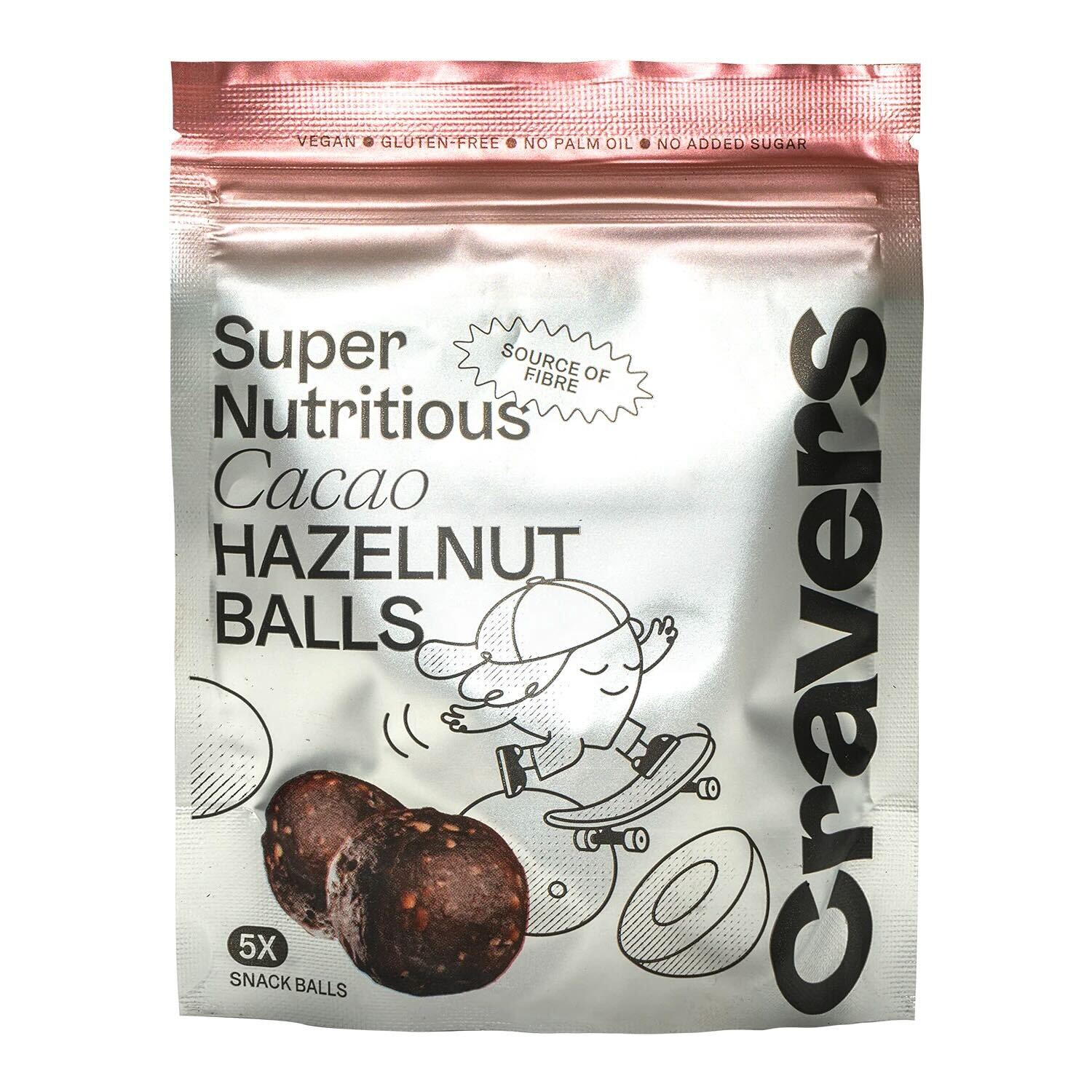 Hasselnötsbollar med choklad cravers