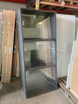Kontorsparti / Glasparti 9x21
