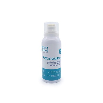 CuraFoot Fotmousse - 100 ml - Återfuktar torr hud och  förstärker hudens motståndskraft