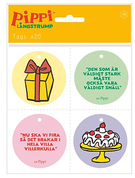 Häng etiketter Pippi kalas