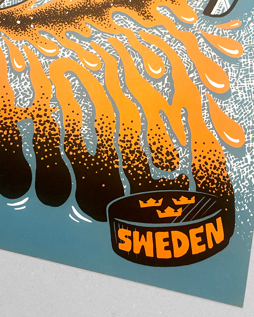Official The Offspring Stockholm Event Poster by Martin Ander - 6