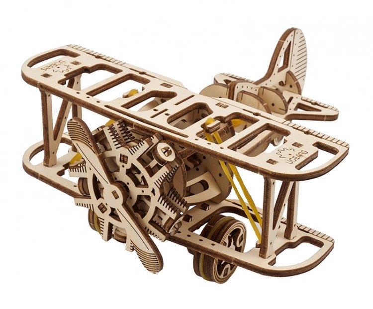 Ugears Mini-Biplane - 10