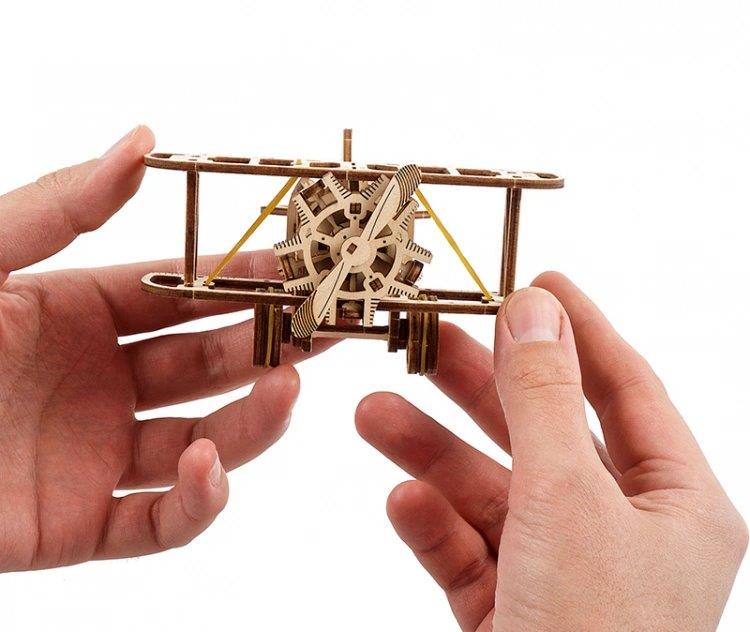 Ugears Mini-Biplane - 8