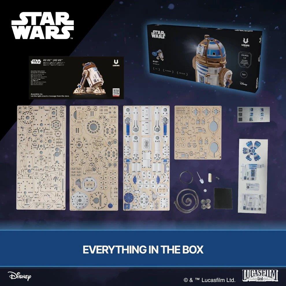 Ugears R2-D2 Star Wars - 9