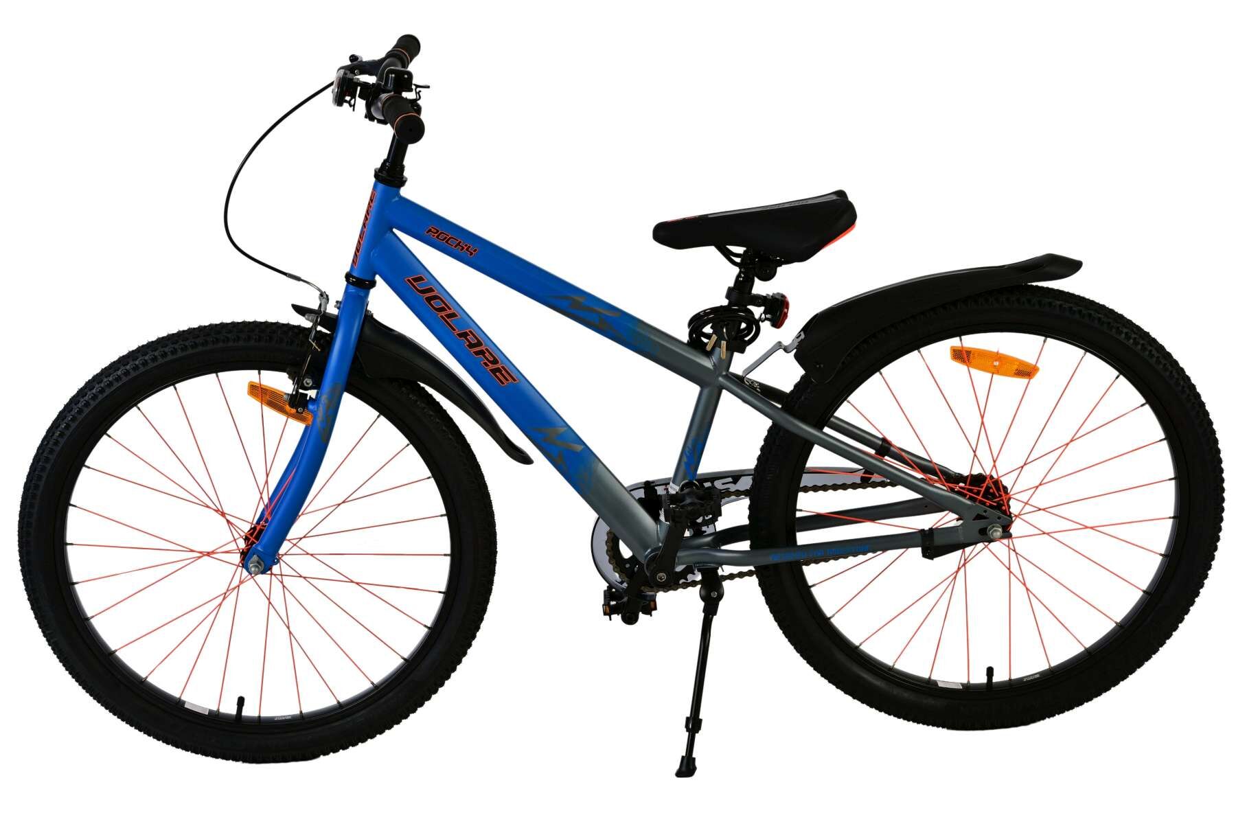 Barncykel Volare Rocky 24 Tum - Blå för barn 8-10 år - 7