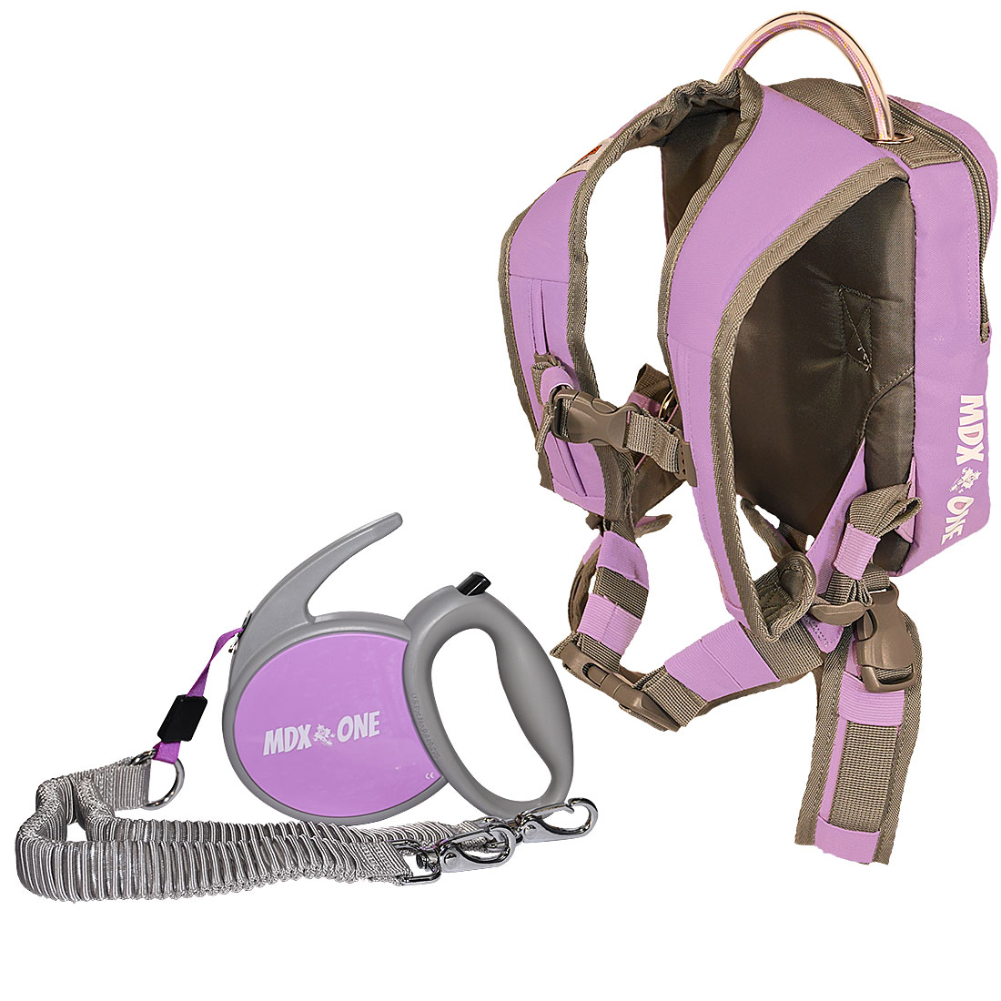 MDXONE Kids Harness - Backpack Lavender - 6