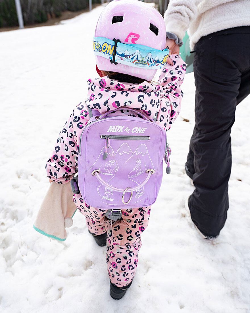 MDXONE Kids Harness - Backpack Lavender - 2