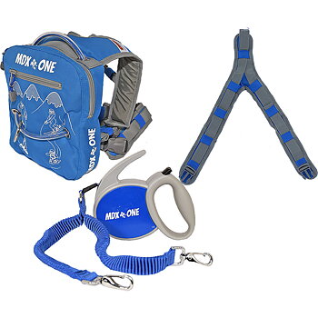 MDXONE Kids Harness - Backpack Blue