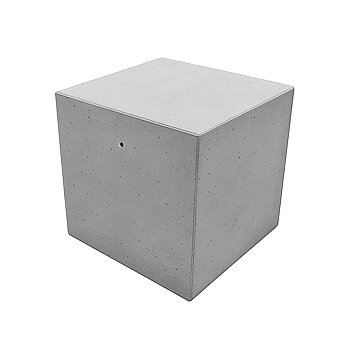 Parkbenk - Betongkube 45x45x45 cm