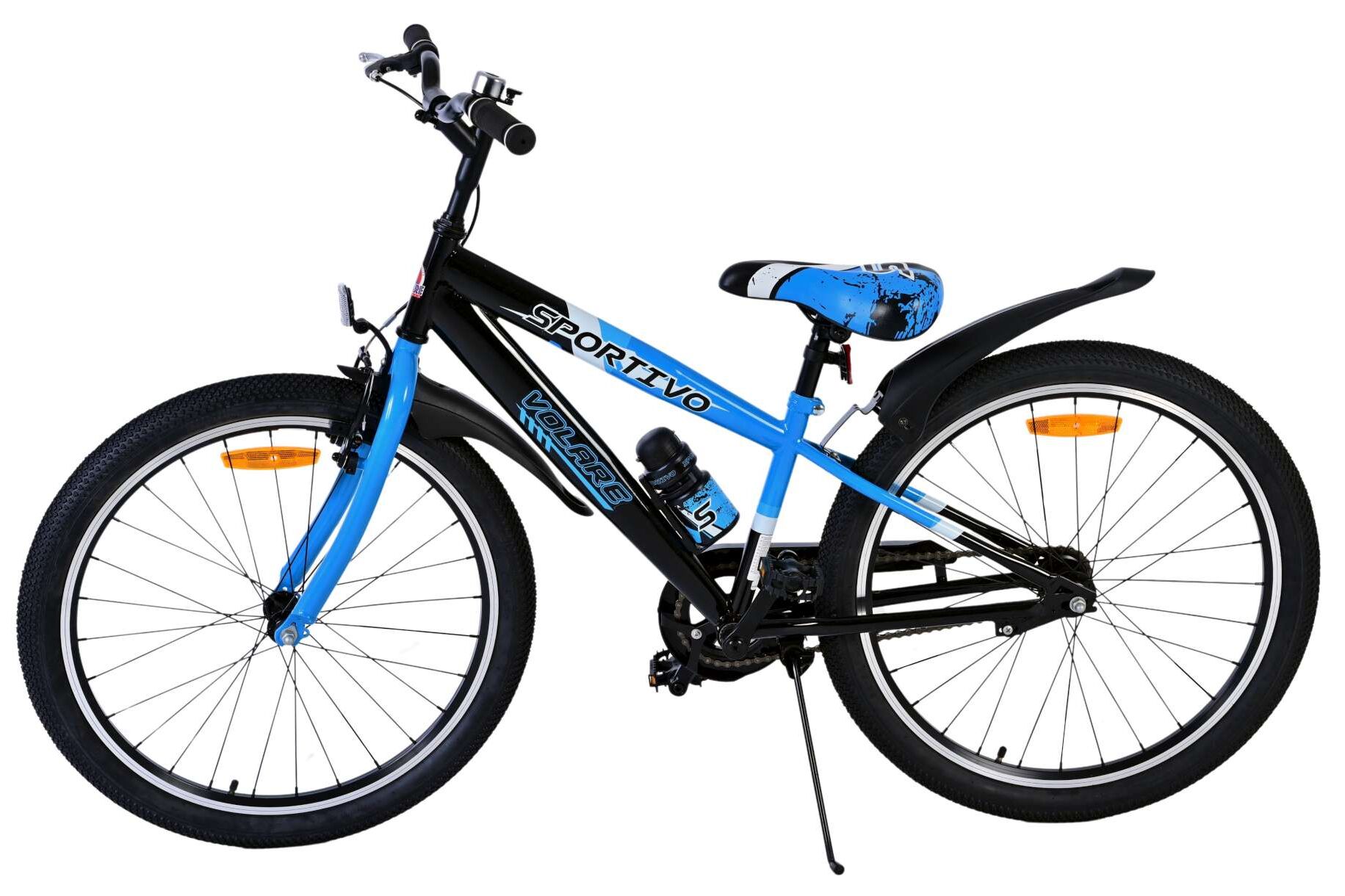 Barncykel Volare Sportivo 24 Tum - Blå för barn 8-10 år - 7