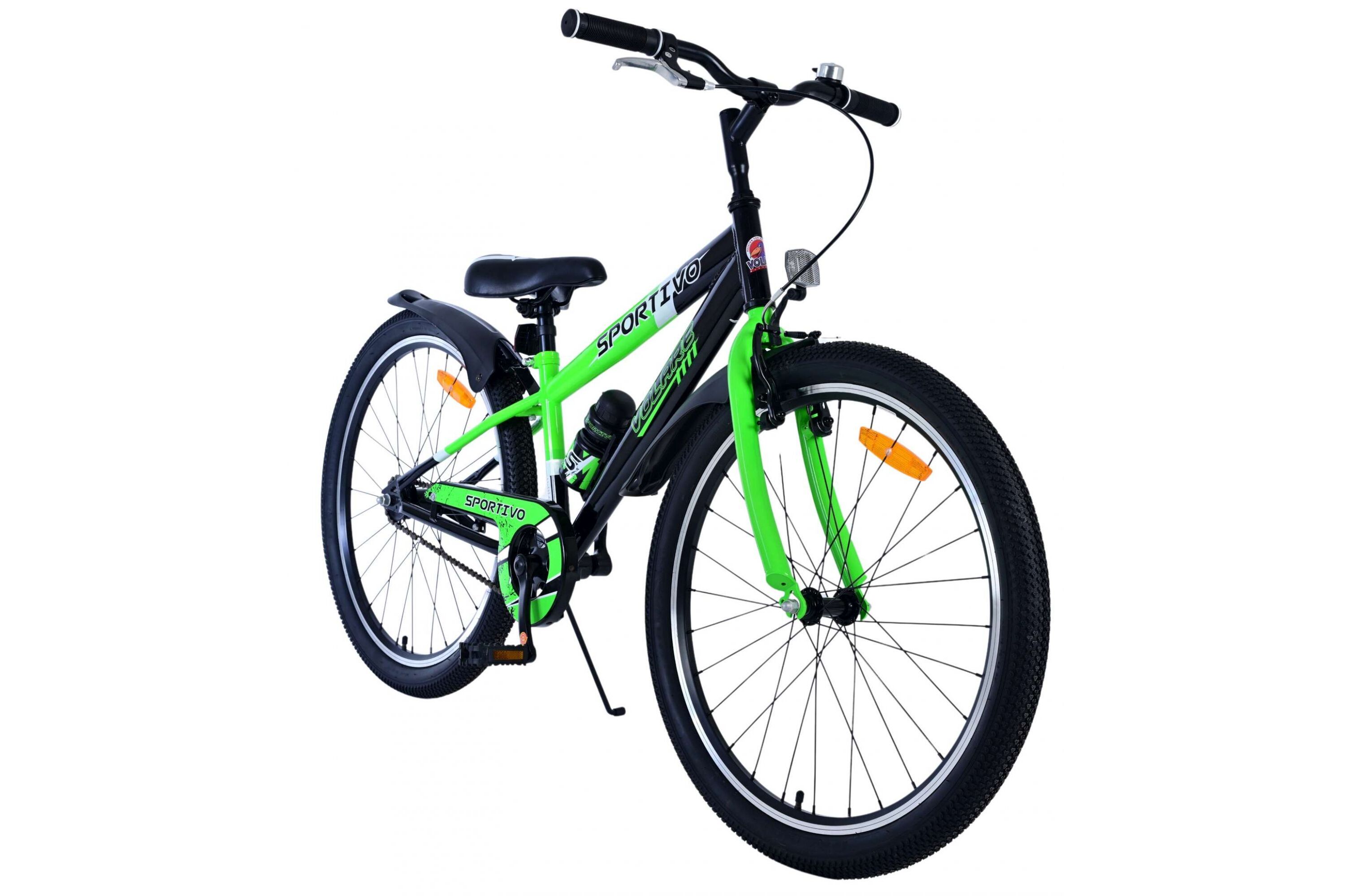 Barncykel Volare Sportivo 24 Tum - Grön för barn 8-10 år - 6
