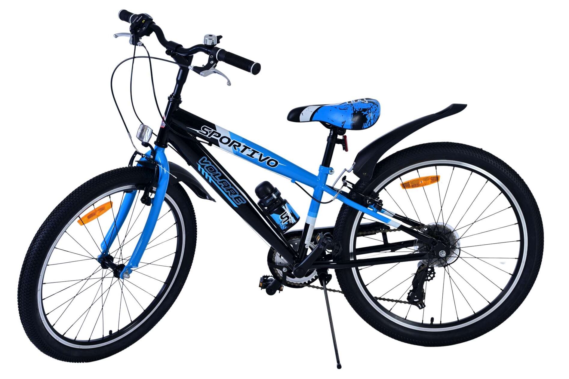 Barncykel Volare Sportivo 24 Tum - 7 växlar Blå för barn 8-10 år - 8