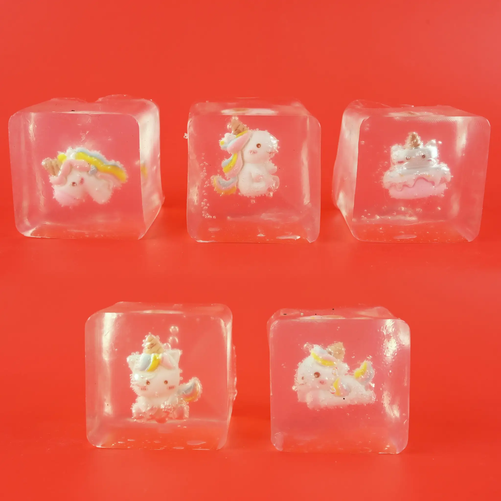 Squeeze Ice Cube Unicorn, 1 st - Robetoy - 2