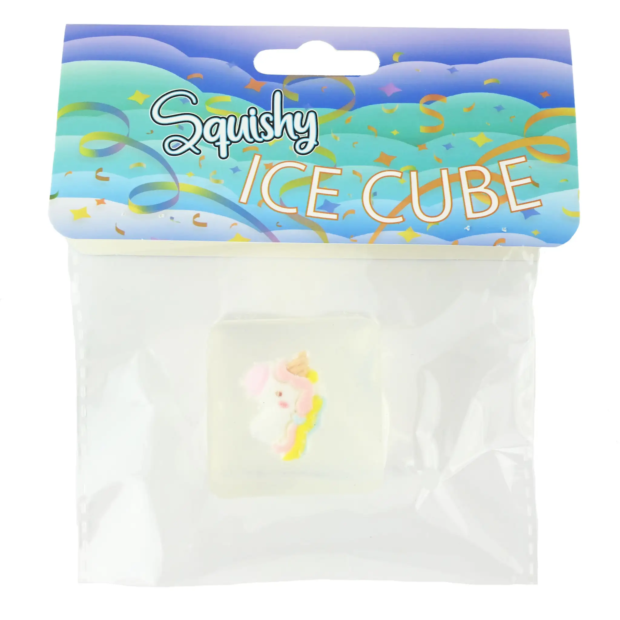 Squeeze Ice Cube Unicorn, 1 st - Robetoy