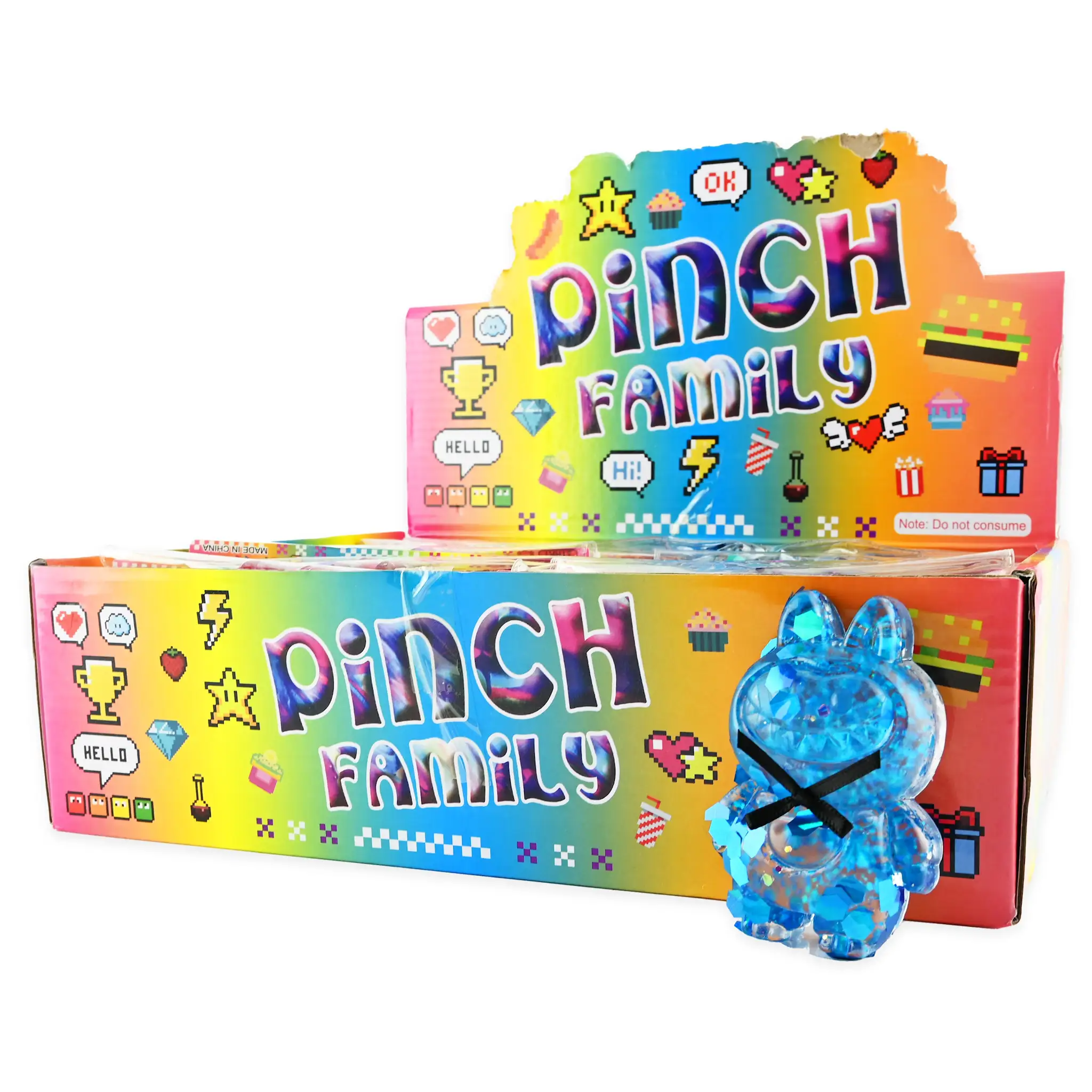 Squeeze Animal Glitter, 1st - Robetoy