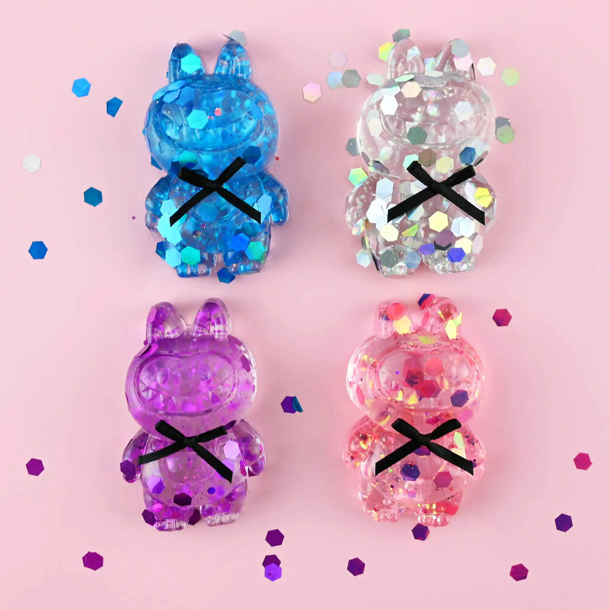 Squeeze Animal Glitter, 1st - Robetoy - 2