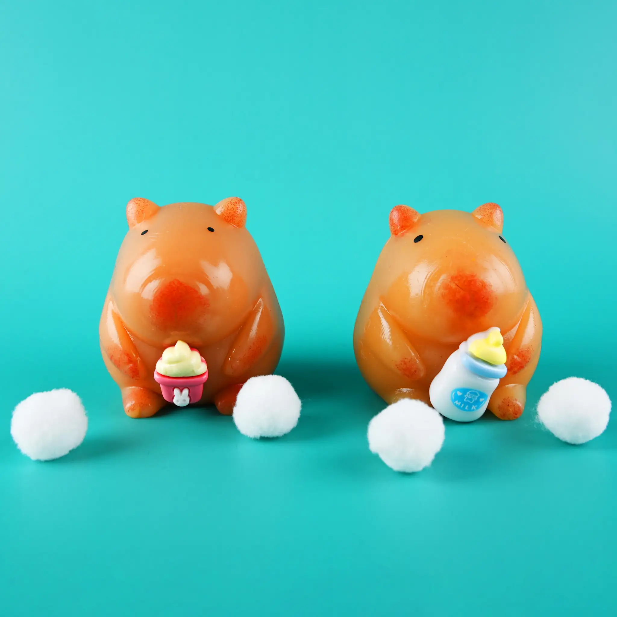 Smoosh Squishy Capybara, 1 st - Robetoy - 2