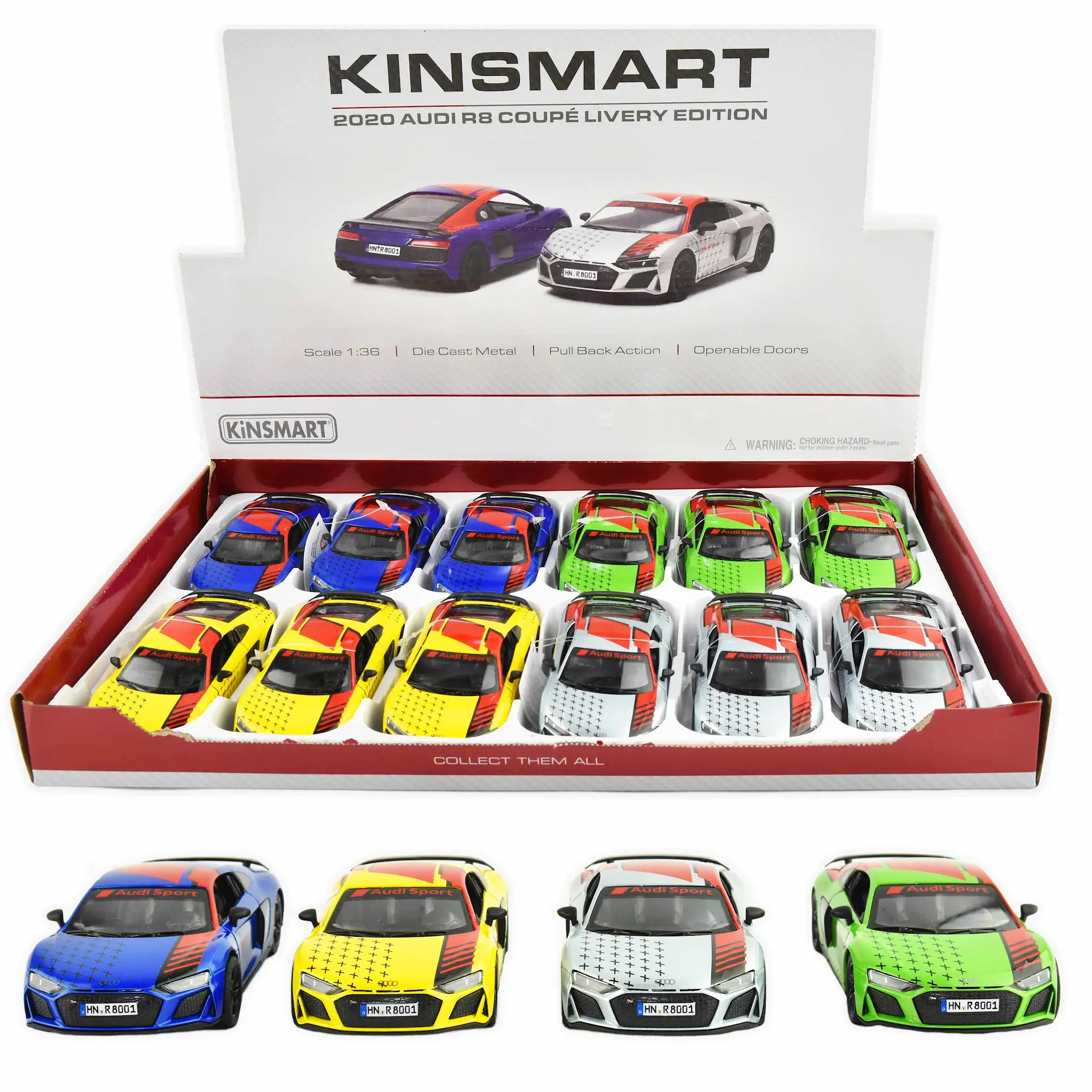 Leksaksbil Audi R8 Coupe Pb 1 st  - Robetoy