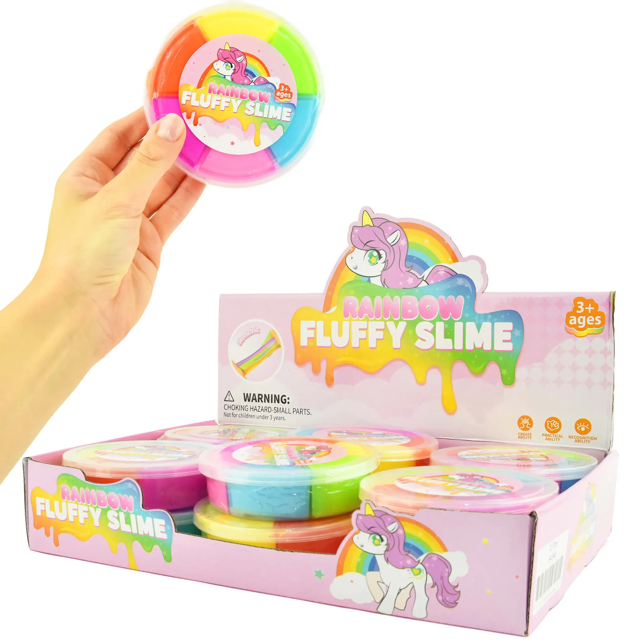 Slime Rainbow Fluffy - Robetoy - 2