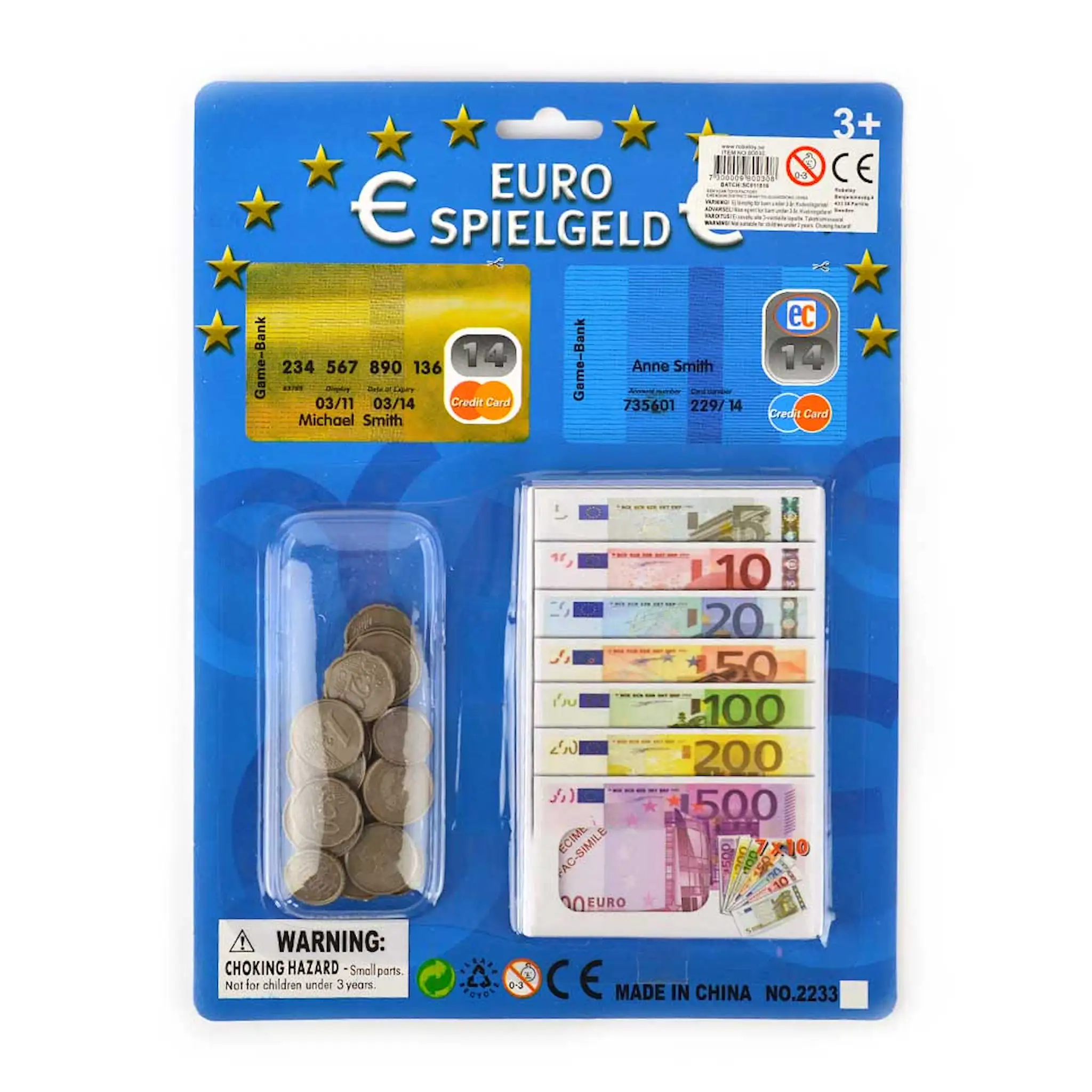 Lekpengar Euro 20+70 - Robetoy