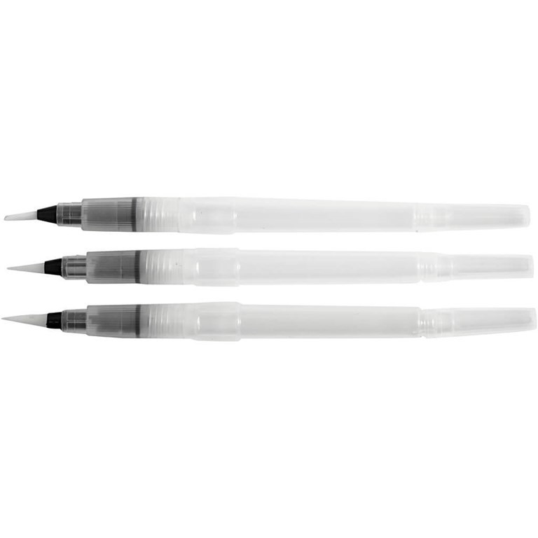 Artistline- 3-pack vattenpenslar - S/M/L