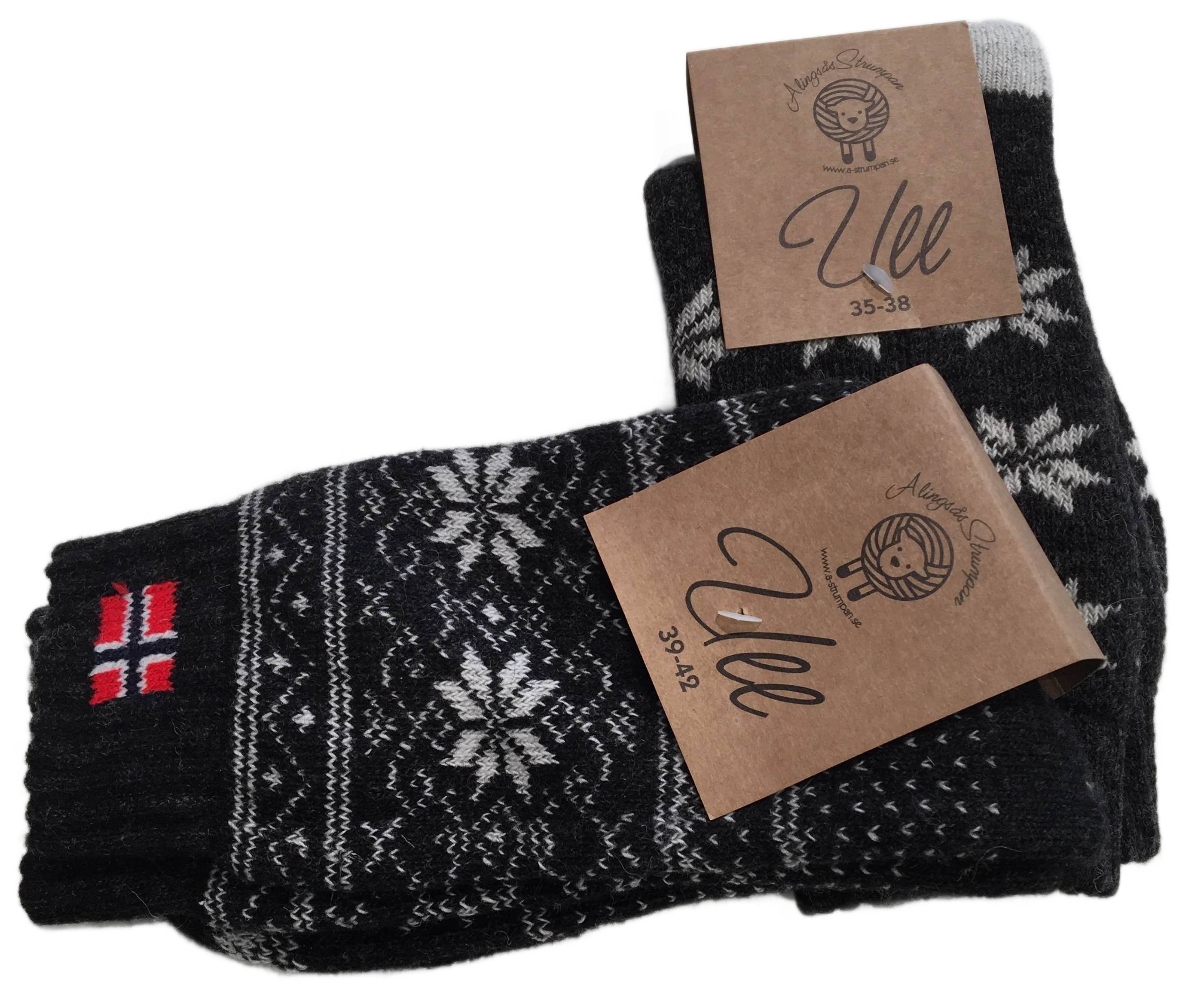 Norsk ullstrumpa - 4
