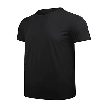 T-Shirt unisex Bambu svart Veniz Bamboo