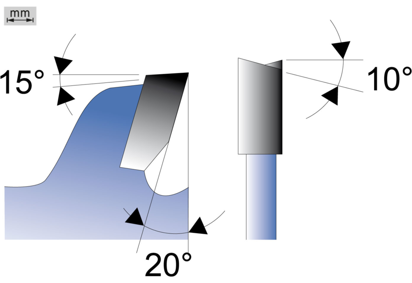 Sågklinga D=160 H=20 B=2,4 mm Z=12 - 2