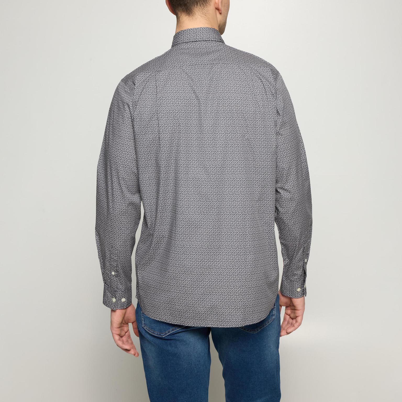 Signal - Sten Print Shirt - Shadow Grey  - 2