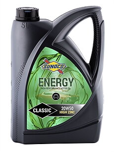 Sunoco Energy Classic 20w-50 5L