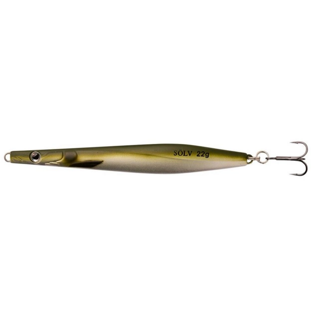 havsöringsdrag från abu garcia. Sölv spirr väger 18g och kastar långt. fiskar extremt bra på havsöring