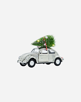 HOUSE DOCTOR Dekoration Xmas car Silver