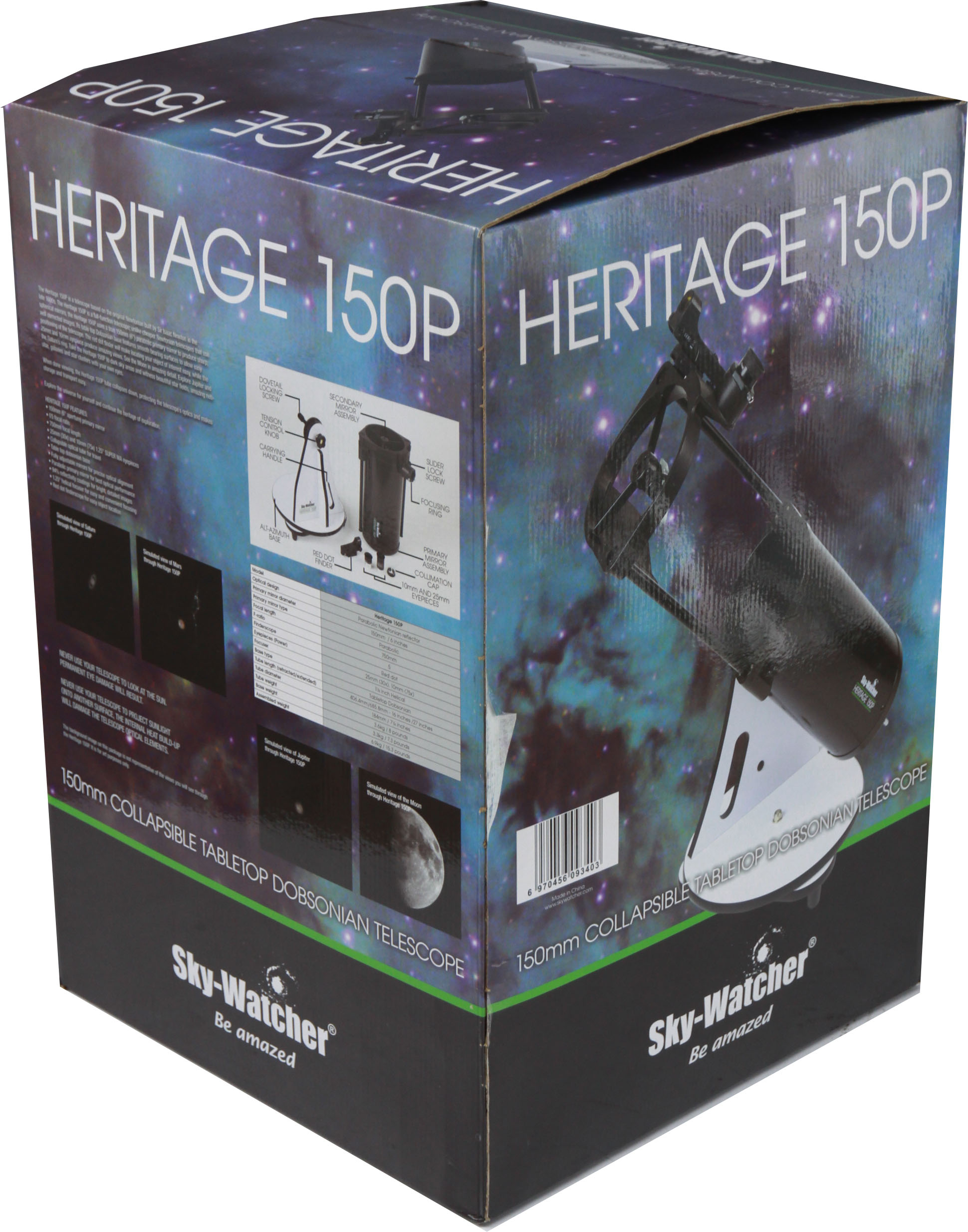 SKYWATCHER HERITAGE-150 P FLEXTUBE  DOBSONTELESKOP - 6