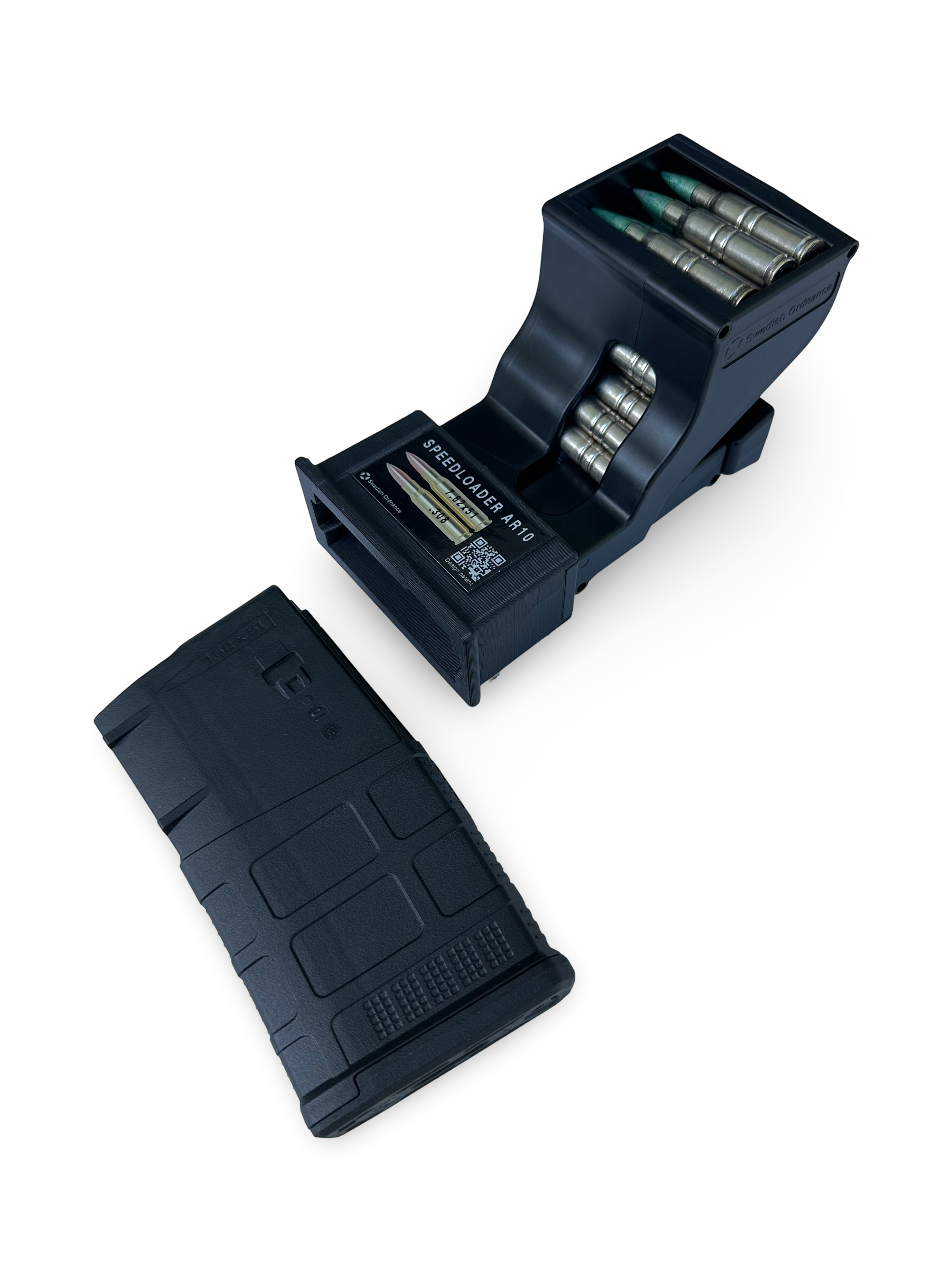 Swedish Ordnance Speedloader AR10 - 7.62x51mm / .308 4